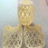 Celebridad de Internet de Chaoshan Linterna de Tejido de Bambú Jaula para Pollos 5*7 Jaula Larga Hortensia Barco Dragón Linterna del Festival Decoración Venta al por Mayor