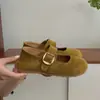 2026 Zapatos Nuevos para Mujer Casuales Birkenstock Planos para Mujer de Correa Única Mary Jane Zapatos para Mujer