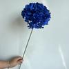 Rama única 90 piezas de hortensia de lana boda auditorio techo carretera alta guía flor base decoración ingeniería decoración flor