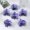 Pinza para el Cabello de Orquídea Mariposa Impresa en 3D Tocado Souvenir Caja de Regalo DIY Caja de Dulces Decoración de Boda Flores
