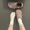 Zapatos Birkenstock Sencillos de Color Sólido con Suela Gruesa Estilo Retro de Moda para Mujer Modelo Nuevo Primavera 2026 con Aumento Oculto de Altura y Diseño de Boca Baja