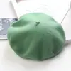 Venda direta de fabricante de boinas de chapéus de lã de alta qualidade, versáteis para viagens e fotografia, boinas femininas disponíveis para atacado