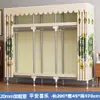 Guarda-roupa de tecido para uso doméstico, quarto, com estrutura de aço reforçada e espessada, durável e resistente, adequado para apartamentos de aluguel e espaços pequenos, fácil de montar