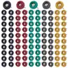 Cabezal de Lijado tipo Estropajo en Rojo, Verde, Amarillo y Gris para Pulir, Cabezal de Lijado Doble Capa de Nylon para Herramientas Eléctricas de Carpintería, Manualidades y Jade