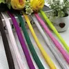 Cinta de Seda Brillante de Colores de 1 cm para Textiles del Hogar, Cojines de Sofá, Fundas de Edredón, Ribete de Sudaderas y Accesorios de Ropa