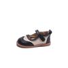 Sapatos Pequenos de Couro Primavera e Verão 2023 Couro Envernizado Estilo Mori Mary Jane Sapatos de Camada Única para Meninas Bico Redondo Antiderrapante Estilo Coreano Doces Sapatos de Camada Única