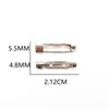 Pino de roupa grosso 2cm pino de aço inoxidável DIY broche pode ser lavado sem ferrugem adequado para combinar acessórios de roupa