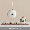Juego de Té Panda Portátil Color Crema Juego de Té de Viaje Tetera Taza Rápida Equipo para Beber Té en Camping al Aire Libre