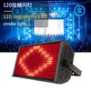 Iluminação de Palco LED Colorido 960 Luzes Barra de Luz Estroboscópica de 120 Segmentos Luz de Atmosfera KTV Sala de Transmissão ao Vivo Luz Estroboscópica de Tingimento