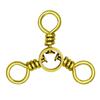 Suministros de Pesca Equipo de Pesca Aparejos de Pesca Accesorios Pequeños Mayoreo a Granel Conector Divisor Bifurcado Giratorio de Tres Puntas
