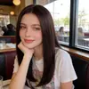 Peluca Aliexpress Estilo Europeo y Americano Dulce de Longitud Media Recta Peinado Natural Diario Realista Raya en Medio Flequillo Cabello Largo Peluca de Fibra Sintética