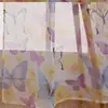 Pantalla de ventana de mariposa de comercio exterior explosiones terminadas cortina decorativa partición transmisión de luz fábrica de impresión offset directo especial AliExpress