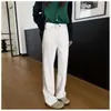 Jeans Rectos de Cintura Alta Ajustados para Mujer, Serie Etiqueta Marrón, Bordado de Corazón, Colección Otoño 2026, Elástico en Cuatro Direcciones, Efecto Adelgazante, H090409