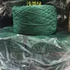 Verano Acetato Algodón Algodón Puro Tencel Algodón Hecho a Mano Crochet Chal Tejido Manga Corta Seda de Mora Aguja de Palo Bola de Lana Cúrcuma