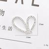 Liga Nova Yilian Orelhas de Coelho com Strass Feitas à Mão Acessórios para Capa de Celular DIY Materiais de Decoração com Espelho Cheio de Strass