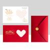 Obrigado pelo cartão de felicitações personalizado, sentimento de aniversário, envelope de cartão com mensagem de bênção, obrigado pela comemoração criativa da entrada do funcionário