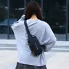 Bolsa de Peito Unissex Transfronteiriça, Bolsa Transversal Fashionável Multifuncional Antifurto para Lazer ao Ar Livre, Bolsa de Ombro para Esportes Ciclismo