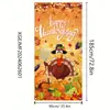 Cubierta de Puerta Otoño 2026 Transfronteriza Cosecha de Otoño Calabaza Girasol Atmósfera Festiva Fondo Decorativo Pancarta Exterior