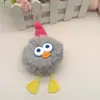 Nuevo Lindo Dibujo Animado Peluche Pato Colgante Bolso Llavero de Coche Muñeca Regalo Pequeño Muñeca Juguete para Niños