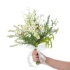Ramo Pequeño, Flor Artificial, Decoración de Flor Artificial, Flor de Rosa Artificial, Decoración de Flor Artificial, Flor Biónica, Flor de Plástico, Flor Decorativa