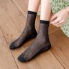 Calcetines coreanos de color sólido para niños primavera y verano calcetines japoneses nuevos de media caña pequeños frescos delgados ins calcetines de malla para damas al por mayor
