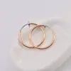 Venta al por mayor de fábrica clip para cartílago del oído Joker aro de oreja de moda sin perforación de oreja pendientes Anillo grande de metal europeo y americano clip de oreja de resorte