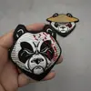 Parche de Tela Bordado Tigre de la Selva Transfronterizo Bestia Jaguar Panda Insignia de Velcro Accesorios Parche Personalizado para Mochila