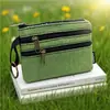 Bolsa de Almacenamiento de Artículos Varios de Tres Capas con Estampado de Dibujos Animados Bolsa de Maquillaje de Mano de Verano Monedero para Niña Tarjeta de Llave