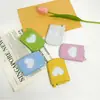 Titular de Tarjeta Estilo Flip para Teléfono Personalizado Creativo Almacenamiento de Cuero Titular de Tarjeta DIY