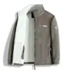 Elegante y funcional chaqueta de forro polar para exteriores para otoño e invierno, cálida y resistente al frío, nuevo diseño moderno, simple y versátil