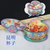 Serie YunnanAtracciones Culturales y Creativas ÚnicasXishuangbannaCiudad TurísticaSouvenirImanes de Refrigerador de Madera