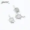 Colgante de tortuga pequeña YuenZ aleación de zinc vintage accesorios para pulsera collar DIY 25 * 15mm D7100
