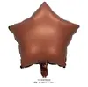 Globo de Película de Aluminio Pentagrama de 18 Pulgadas Suministros para Boda Decoración de Celebración para Fiesta de Cumpleaños Globo Estrella