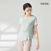 Ropa de Práctica de Baile para Mujer Primavera y Verano Nueva Ropa de Baile Top Holgado Ropa de Entrenamiento Corporal Ropa de Baile