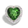 Cuentas Ovaladas de Pedrería de Colores Nuevas Transversales con Agujero Cuentas de Corazón Accesorios para Cadena de Teléfono Móvil DIY Listos para la Venta
