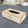 Caja de almacenamiento de artículos de tocador de hotel Caja de almacenamiento de bolsitas de té Guía de servicios de hotel Este juego de clips para notas con soporte para control remoto