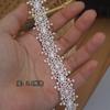 Exquisito Encaje de Poliéster Ropa Empalme Costura Materiales Decorativos DIY Cadena Clavícula Joyería Accesorios de Cuello