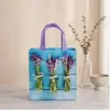 Sacos de Presente Festivos da Série Lavanda Pintada pelo Fabricante, Mini Sacos Pequenos Requintados, Sacos de Presente, Sacos de Presente de Natal