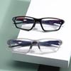 Armazón de gafas deportivas plegable con patillas ajustables, antideslizante, al por mayor, transfronterizo, ultraligero, armazón de gafas TR90, fabricantes 81278