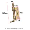 Tornillo de resorte de chapa metálica caja de distribución de gabinete tornillo de gabinete bisagra de resorte de puerta de gabinete eje de puerta tornillo de resorte chasis de gabinete puerta con bisagra