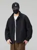Chaqueta de trabajo holgada para hombre de primavera y otoño, elegante y versátil, resistente a las arrugas, adecuada para hombres jóvenes y de mediana edad, ropa para exteriores, estilo casual de papá