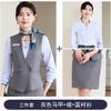 Cliente de Taiwan guia de compras macacão colete profissional camisa terno feminino verão alta qualidade beleza médica guia médico oral vestuário de trabalho