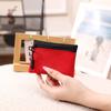 Monedero mini unisex de tela Oxford transfronterizo, sencillo, con cremallera de color contrastante, monedero, tarjetero, venta al por mayor