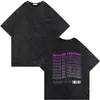Camisetas Vintage Lavadas Old Skeleton Gym Pump Cover para Hombre Ove