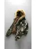 Popular Chaqueta de Algodón Reversible Camuflada Nueva de Invierno para Hombre, Forrada de Polar, Engrosada, Cálida, con Capucha, Abrigo de Gama Alta para Hombre