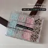 Decoraciones para Uñas Macaron Perla de Alto Brillo, Perlas Cremosas Redondas Mixtas Pequeñas de 12 Compartimentos para Decoración de Uñas DIY