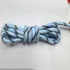 Corda Redonda de Poliéster 5mm 24 Cores Paracord Cordão para Cintura de Calça Chapéu Cadarço de Sapato Corda Lanyard Artesanal