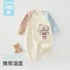 Roupas Borboleta Hambúrguer Roupas para Recém-nascidos Macacão de Bebê Algodão Puro Classe A Roupas de Monge para Bebê Amarrar Macacão para Todas as Estações