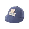 Sombrero de Pescador para Niños de 2 a 6 Años Otoño Exportación Lindo Oso de la Suerte Sombrero Cálido de Ala Ancha Nuevo Lindo Sombrero para Bebé