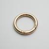 Anillo de aleación de zinc con resorte, anillo abierto, metal galvanizado, llavero, llavero, bolso, colgante, venta directa de fábrica